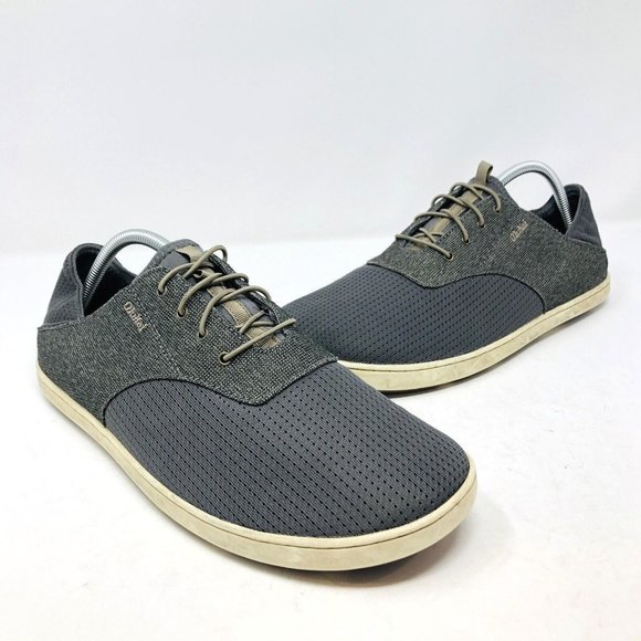 OluKai Other - Olukai Shoes Mens 11 Gray Nohea Moku Sneakers Laceless Slip On Casual Comfort